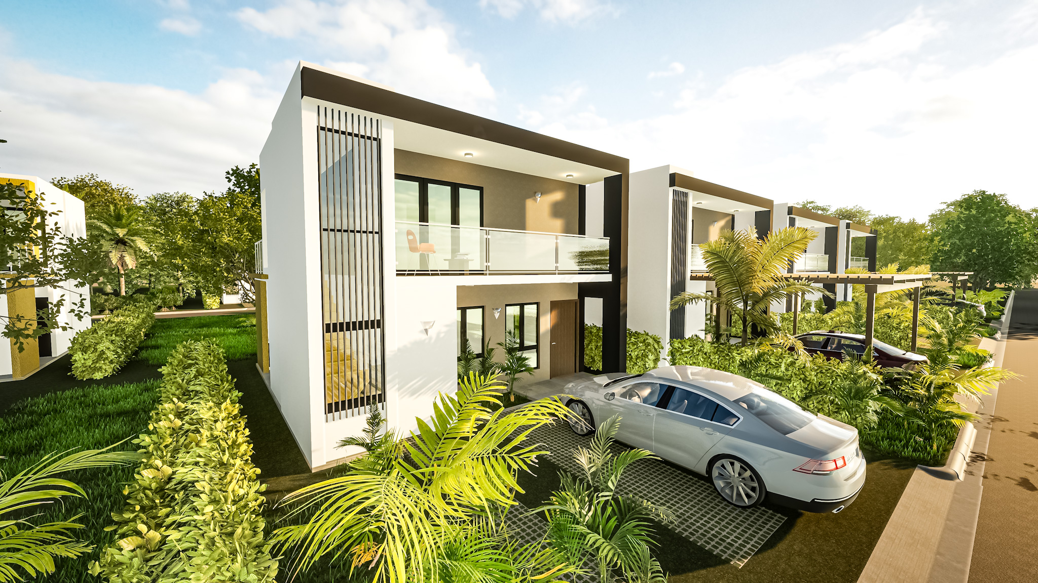 Proyecto de villas en construcción en Bávaro-Punta Cana
