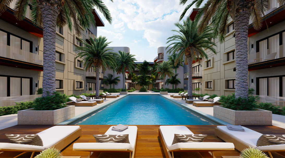 Apartamentos en construcción en Cap Cana